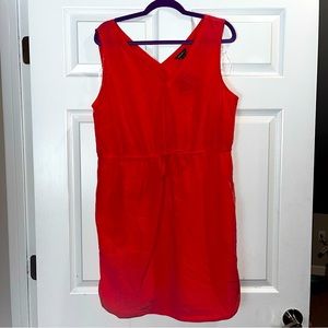 NWT eddie bauer neon pink athletic dress with pockets